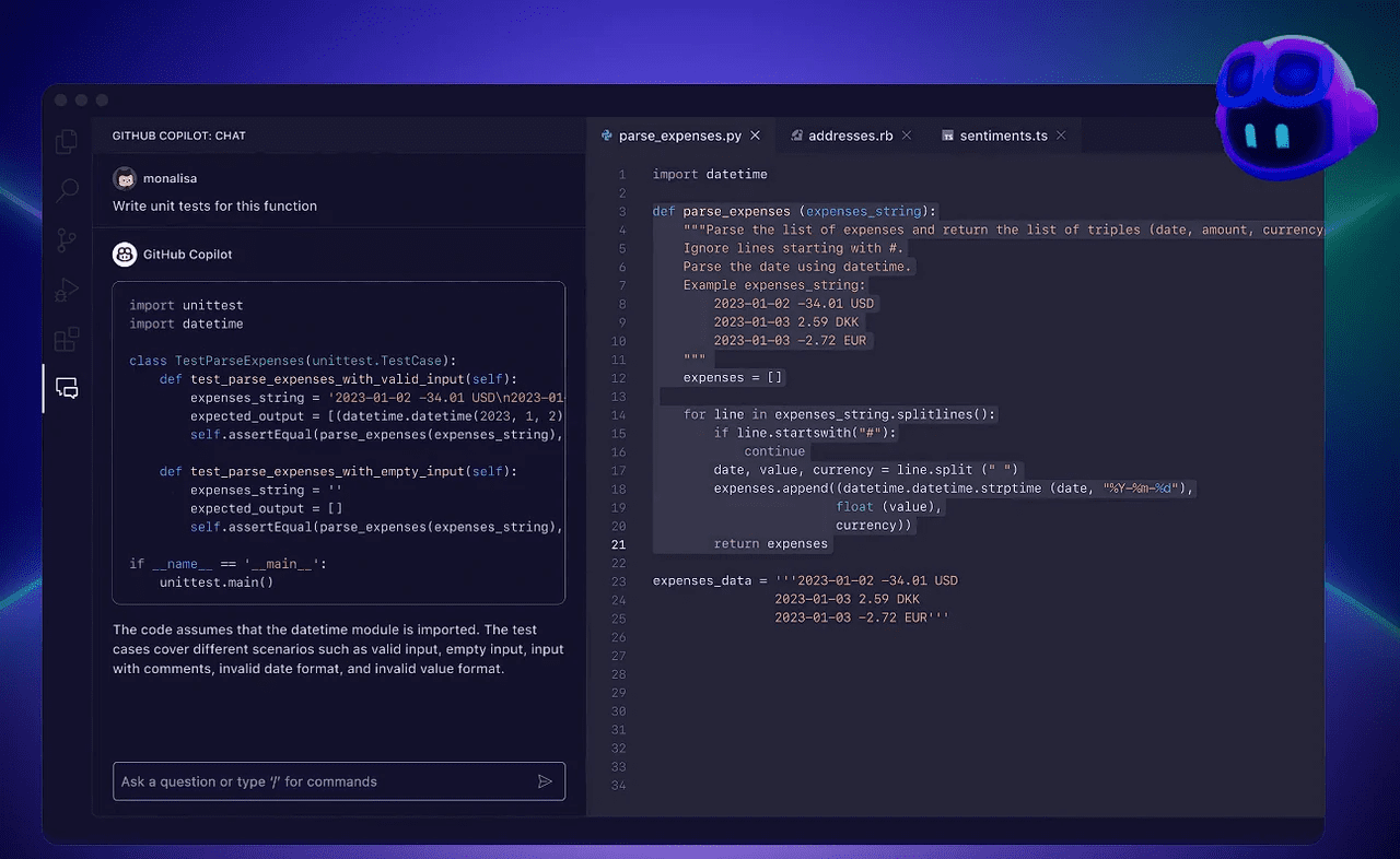 GitHub Copilot - AI Code Assistant
