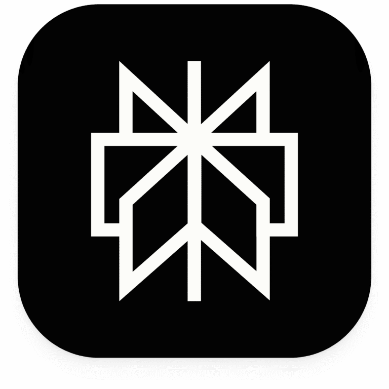 Perplexity AI White on Dark Green