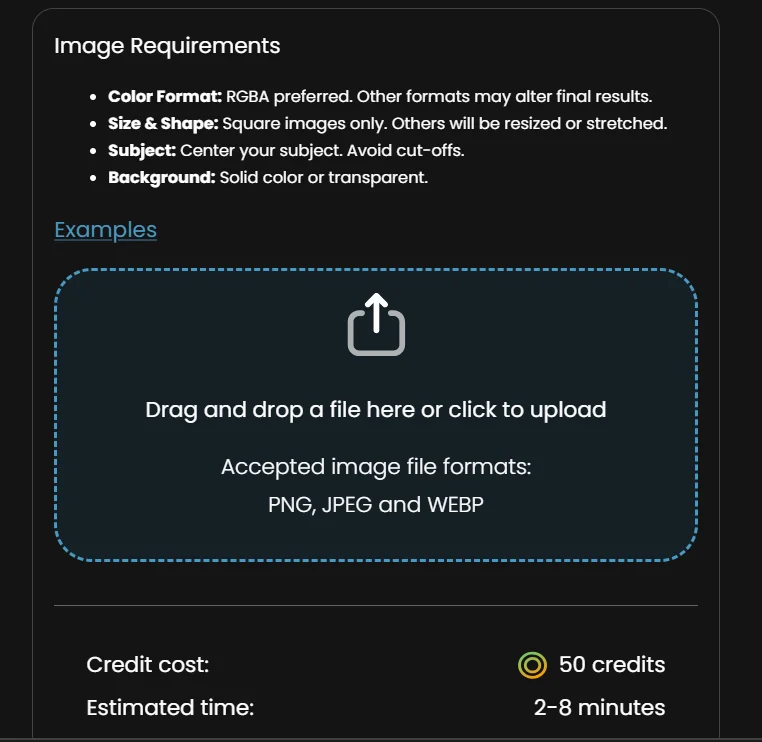 Masterpiece Studio 3D Generator