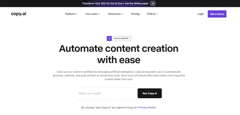 8 Best AI Blog Writer Tools for Human Like Content Screenshot 7
