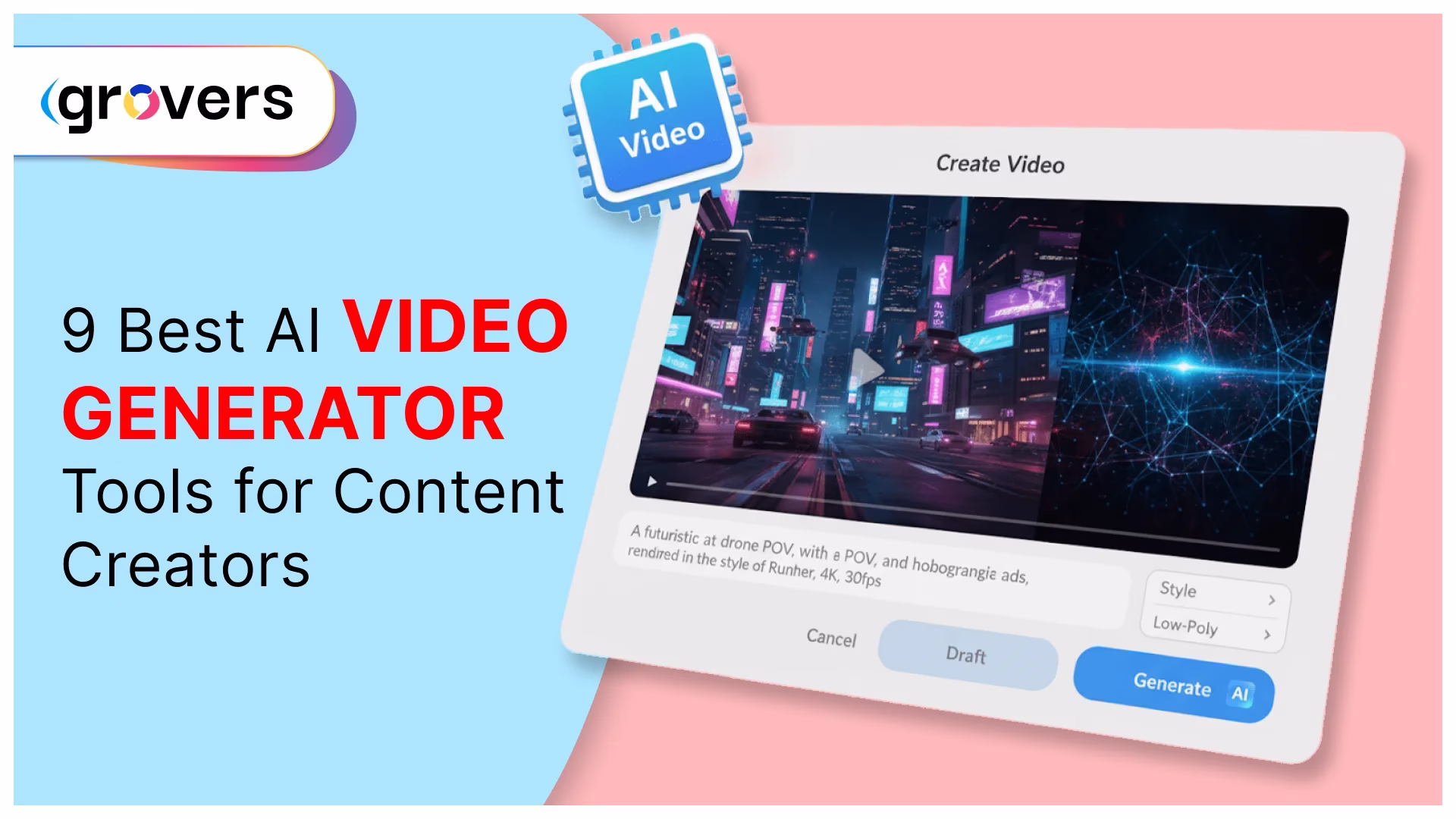 Best AI Video Generator Tools for Content Creators