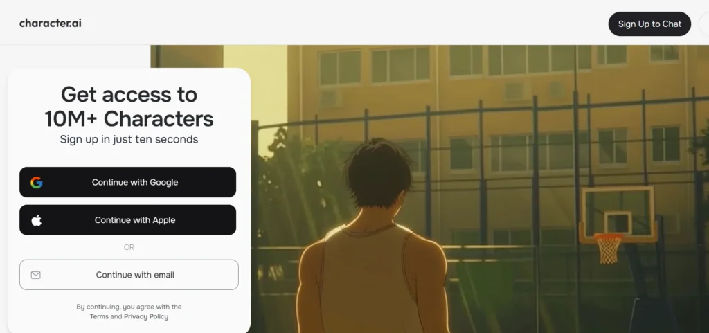 Character.AI ai chatbot
