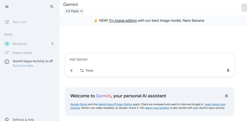 Google Gemini ai chatbot