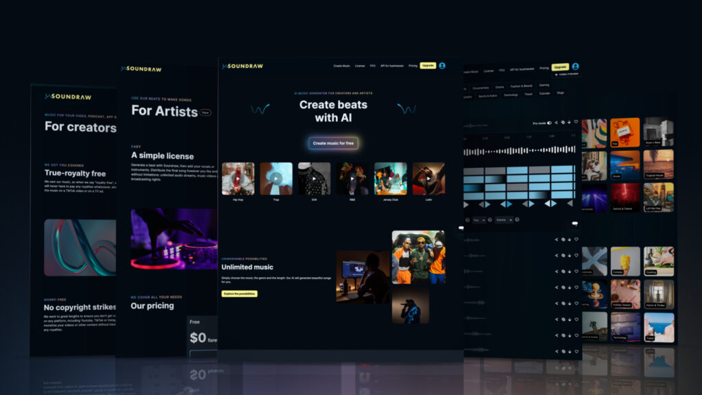 Soundraw - AI Music Generator Tools