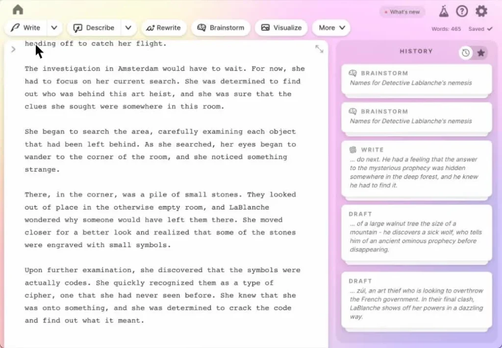 Sudowrite ai story generator