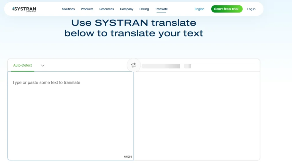 SYSTRAN translate 