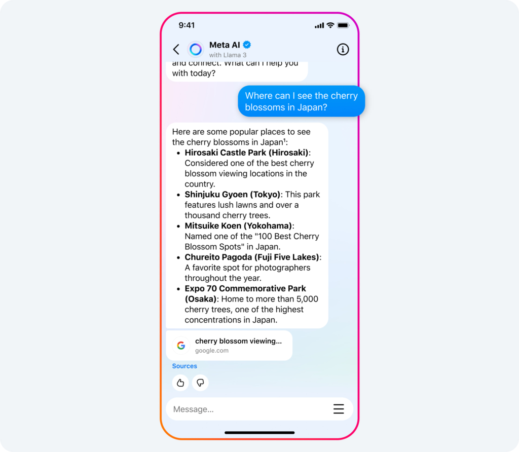 meta ai chatbots