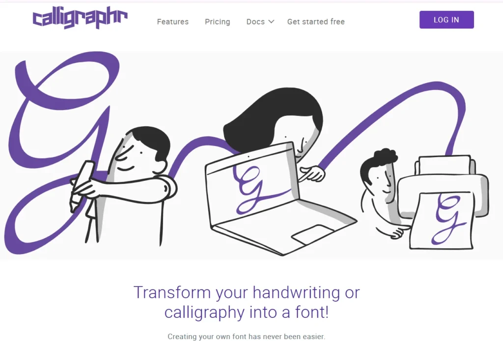 Calligraphr AI Font Generator
