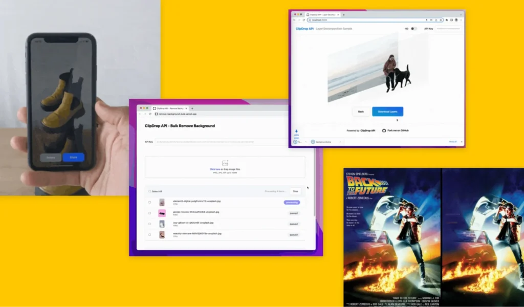 Clipdrop (by Stability AI) Background Generator