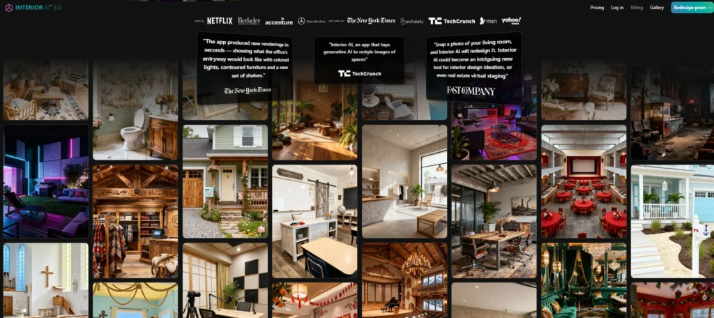 Interior AI interior design