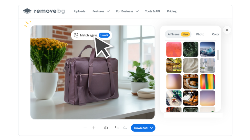 Remove.bg  - AI Background Generator tools