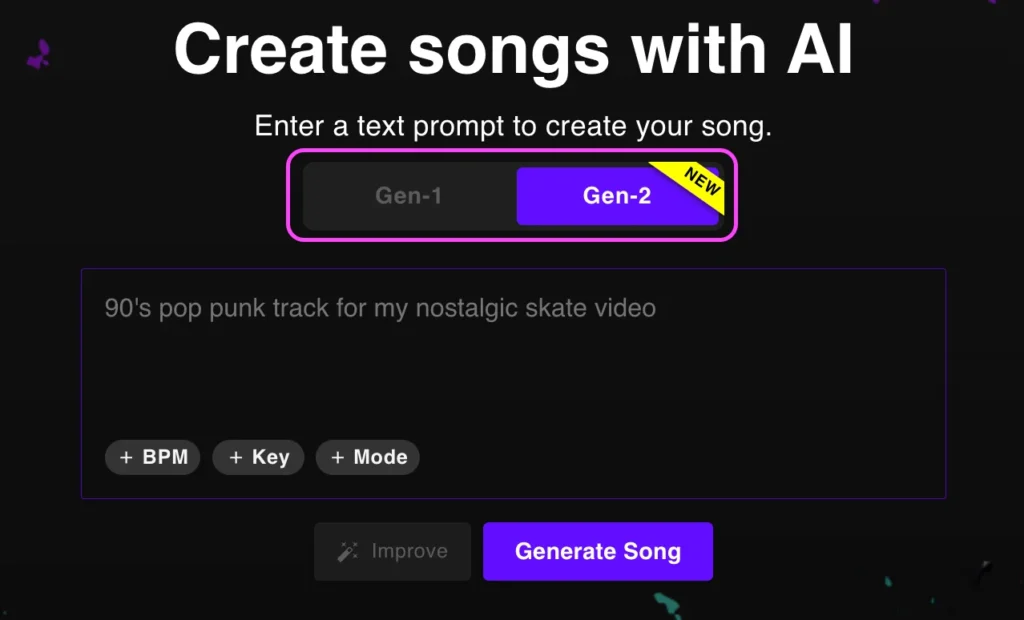 splash pro melody generator