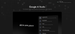 Google AI studio