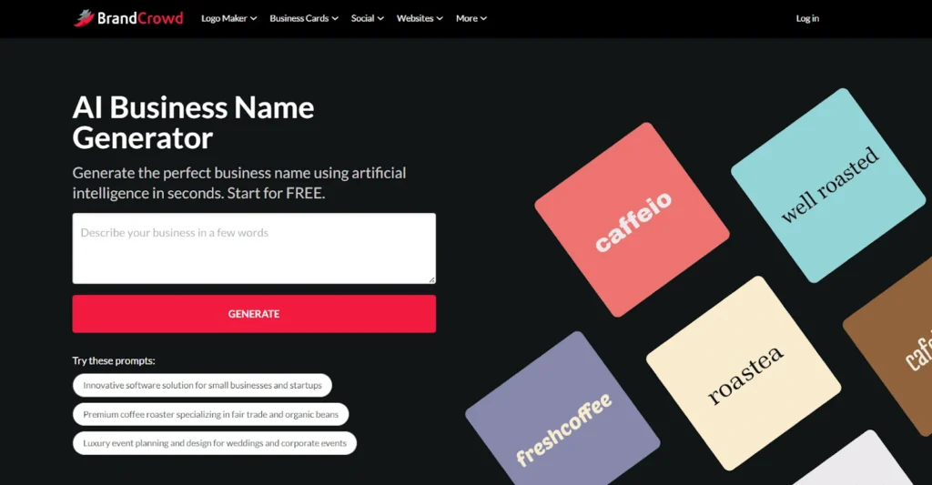 BrandCrowd | business-name-generator