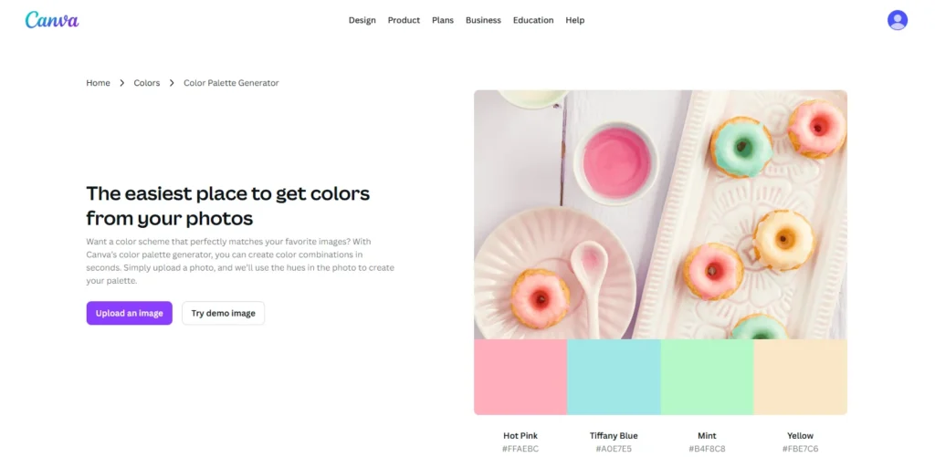 Canva - Color Palette Generators