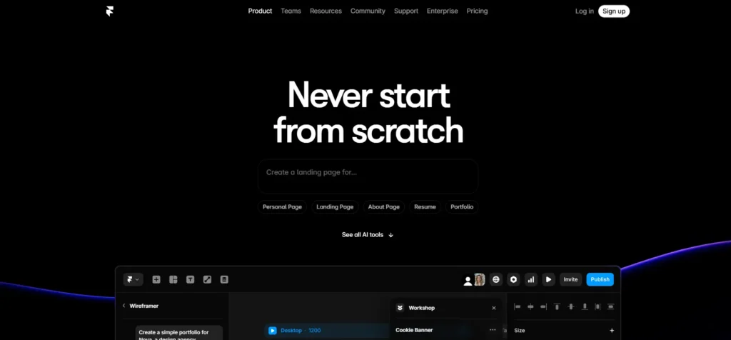 Framer | AI Website Builders