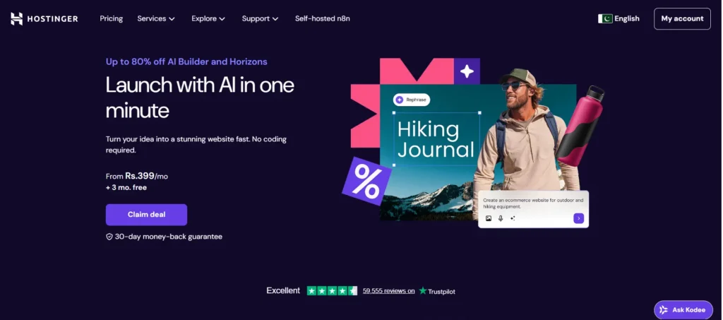 hostinger | AI Website Builders