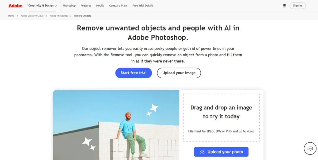 adobe | Object removal