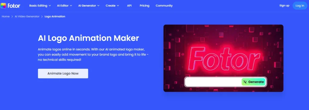 fotor | logo animation maker