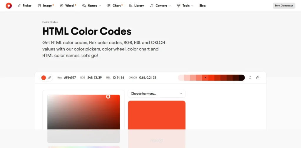 Html | Color picker