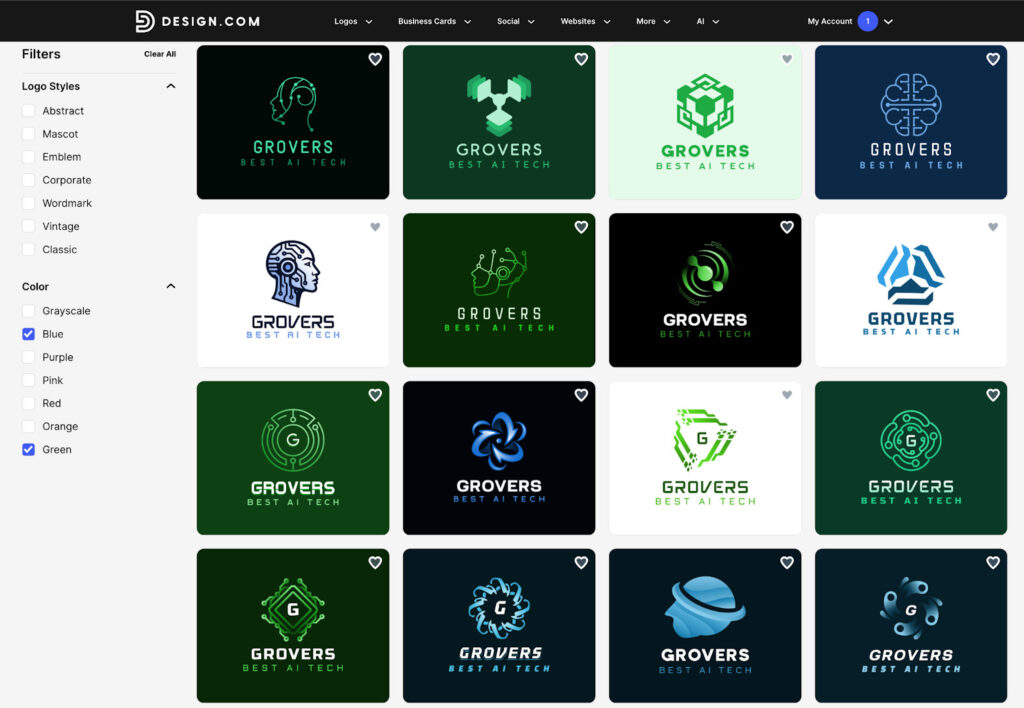 Filtros de logotipos para ediciones instantáneas