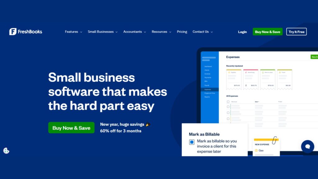 FreshBooks - AI Invoice Tools