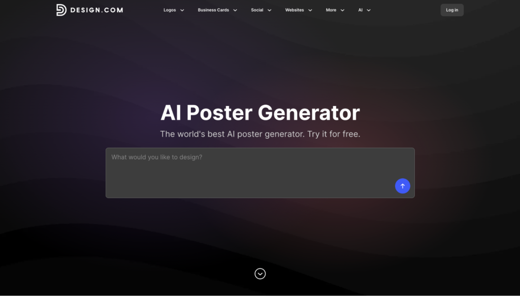 Design.com AI Poster Generator