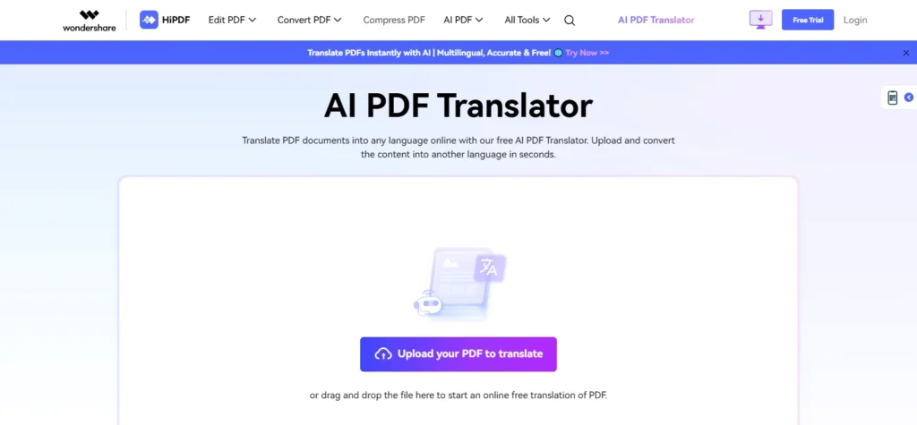 HI-PDF - AI PDF Translators