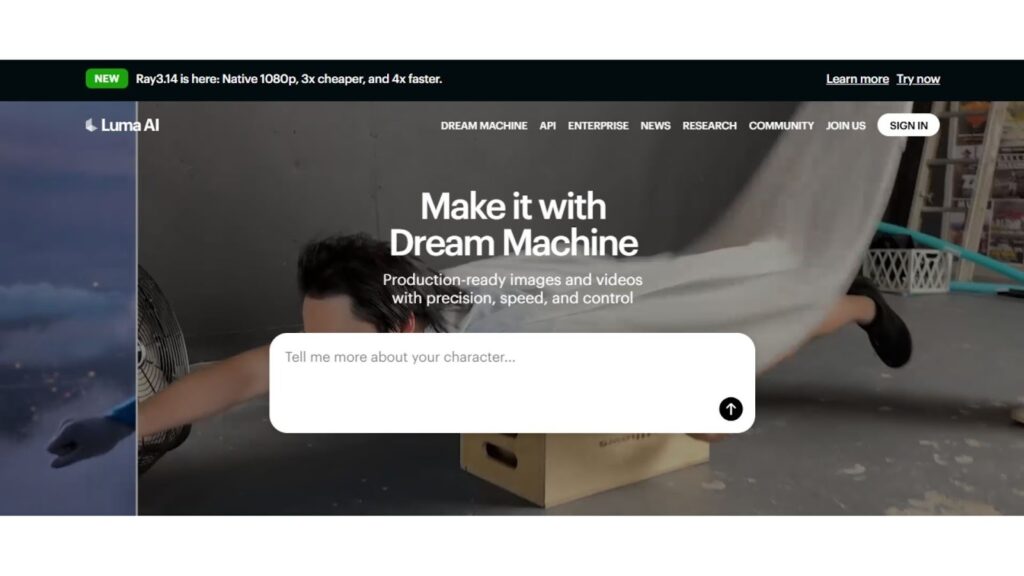 LUMA - AI 3D Modeling Assistant Tools