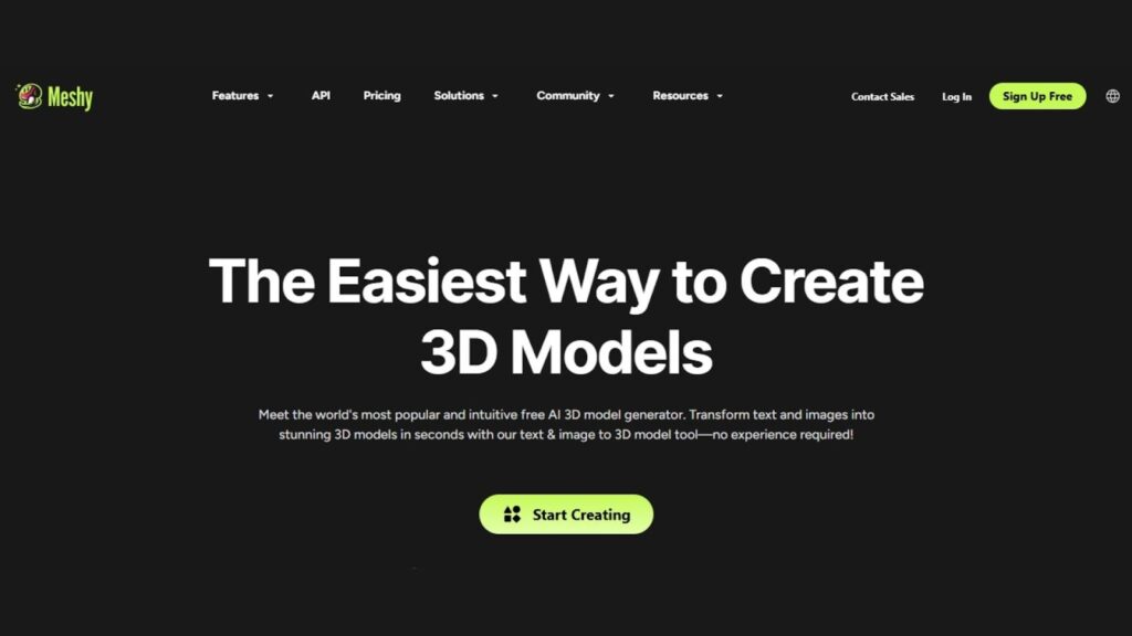 meshy - AI 3D Modeling Assistant Tools