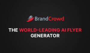 BrandCrowd AI Flyer Generator