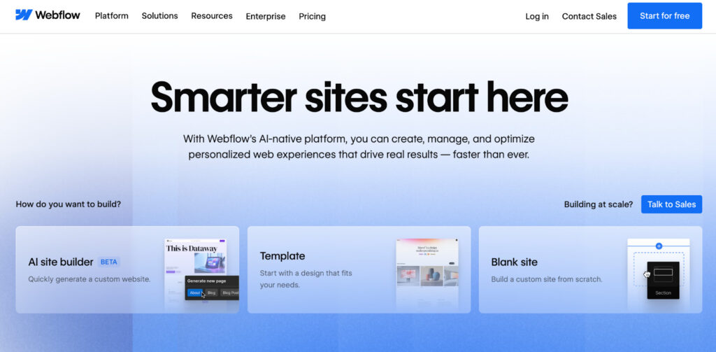 webfolow - website builder 