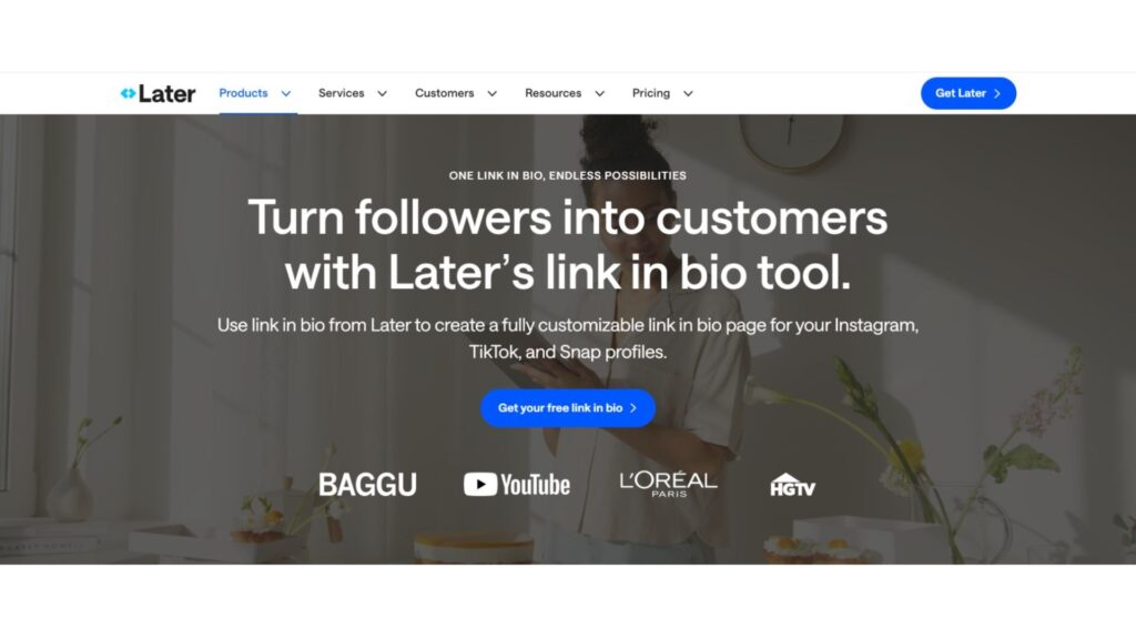 Later - Link in Bio Tools