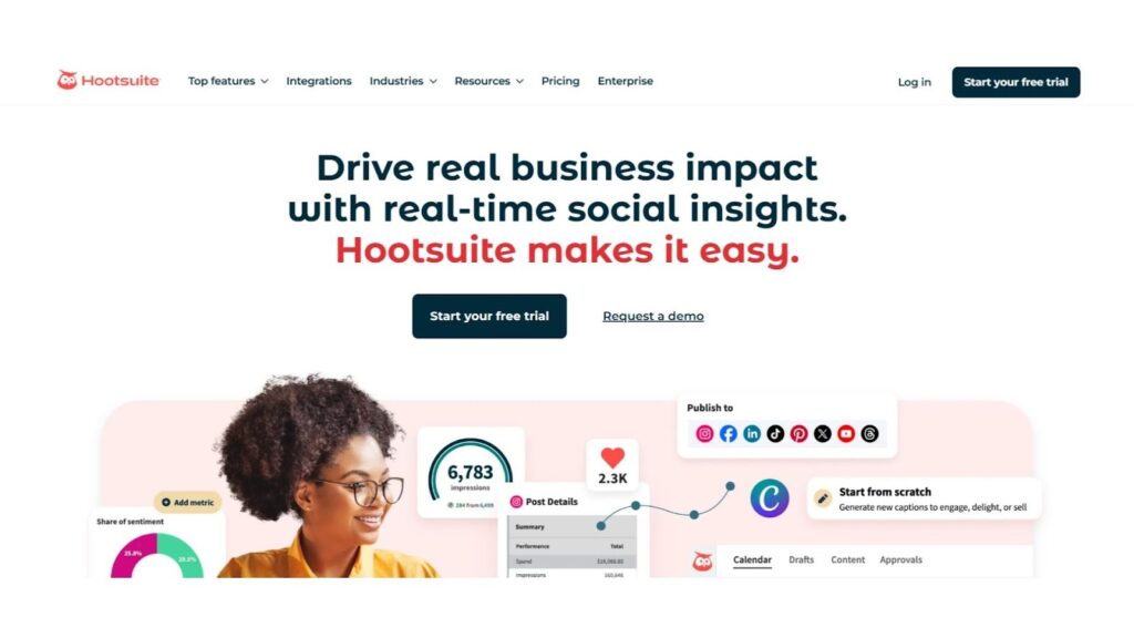 Hoot suite - AI Social Media Tools