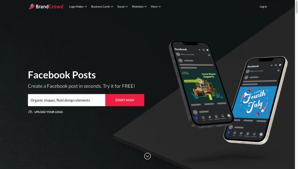 brandcrowd - Facebook posts