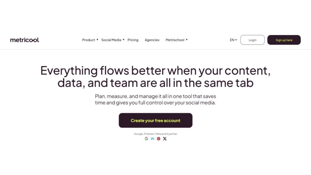 metricool - AI Social Media Tools