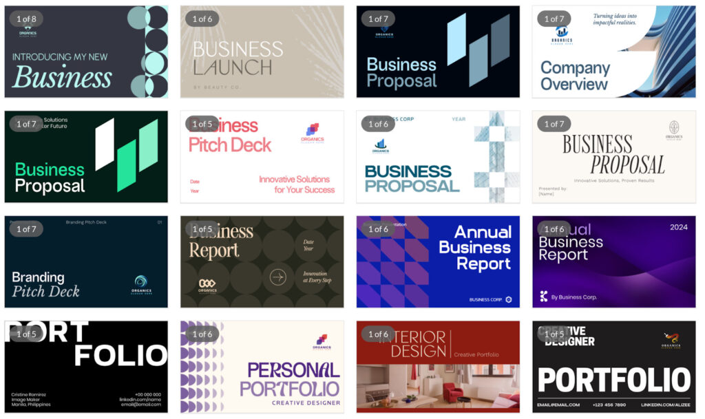 brandcrowd - Presentation design quality