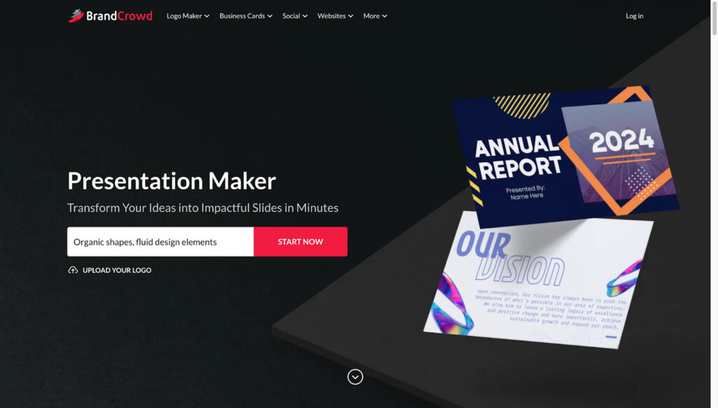 brandcrowd - Presentation design quality