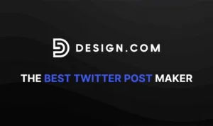 Criador de posts para Twitter do Design.com