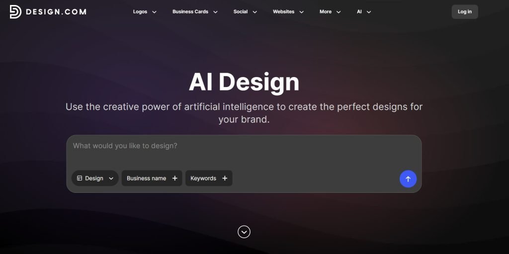 Design.com AI design generator